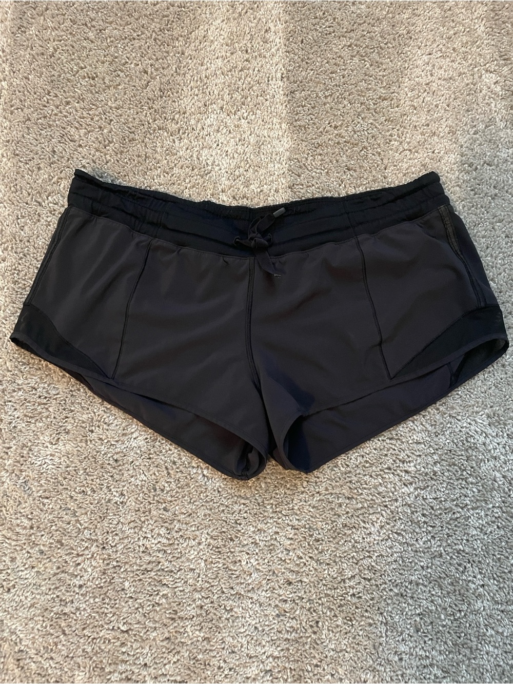 Activewear- Vintage Lululemon Run Speed Short Black Size 8
